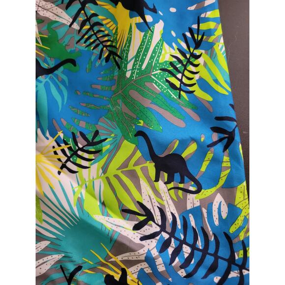 Cat & jack Xl 16 Dinosaur Bathing Suit Swim Bottoms green,blue - Picture 7 of 7